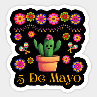 5 De Mayo Sticker